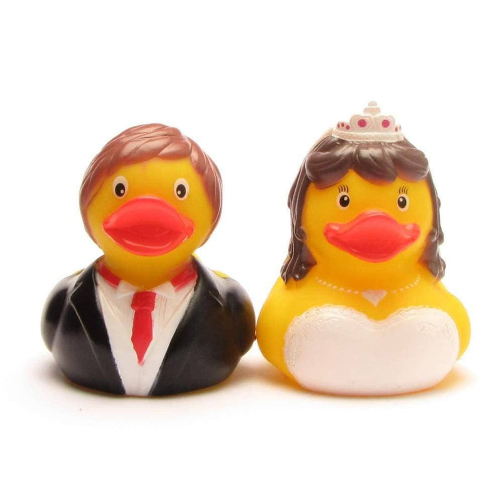 Duckshop Bridal Couple Rubber Ducks