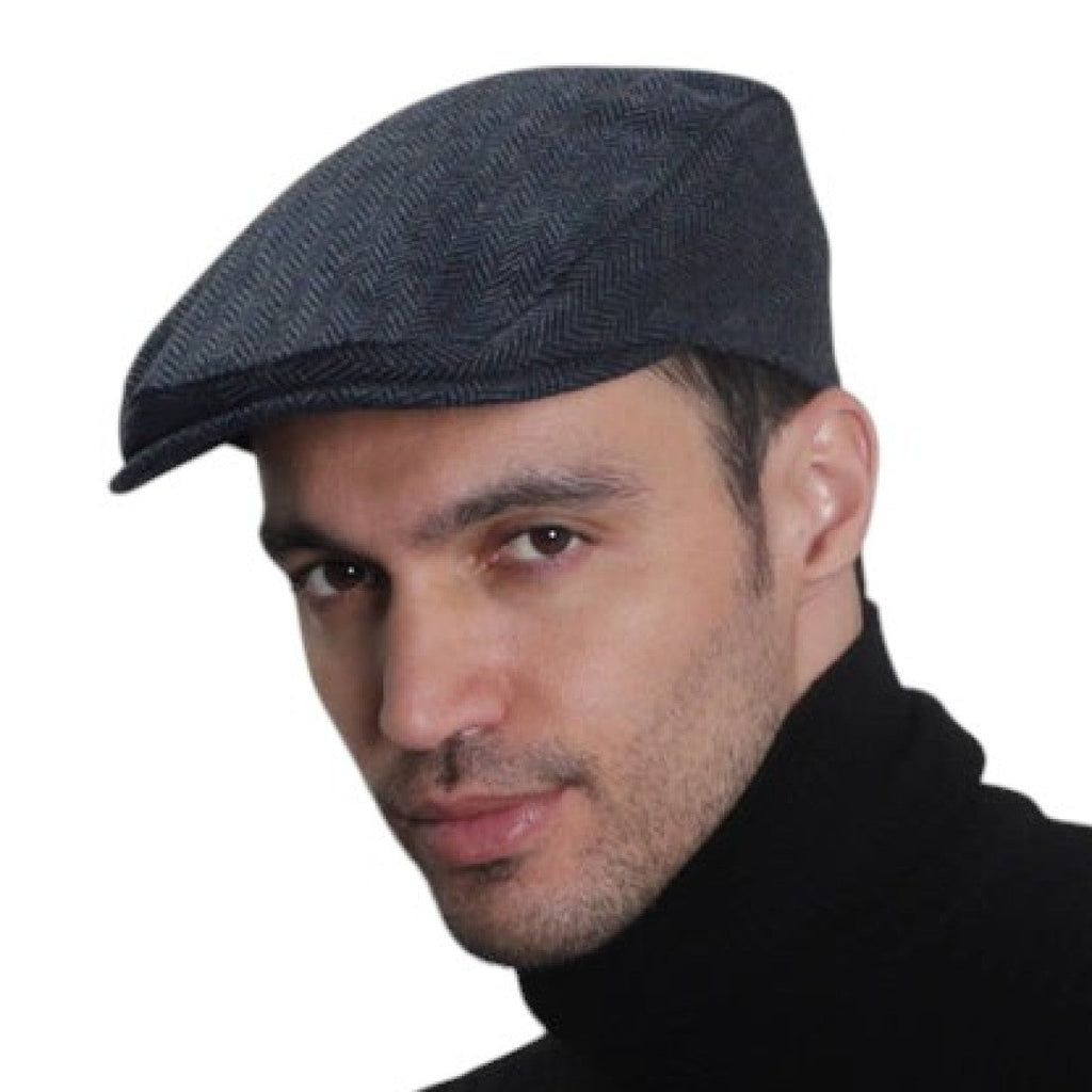 Traditional Tweed Cap Blue