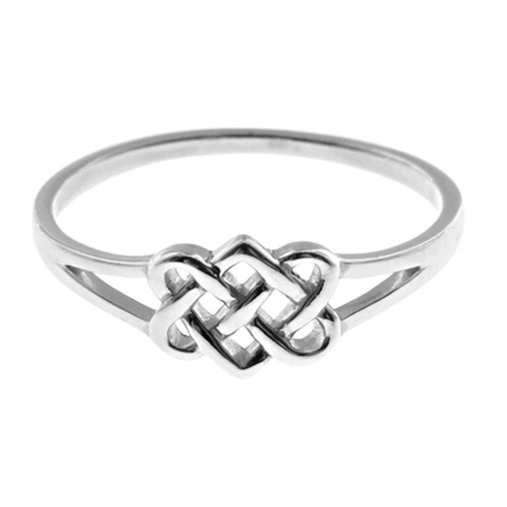 Kali Designs Paige Celtic Hearts Ring