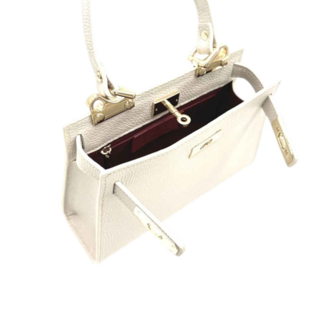 Suie Valentini Genuine Leather Shoulder Bag