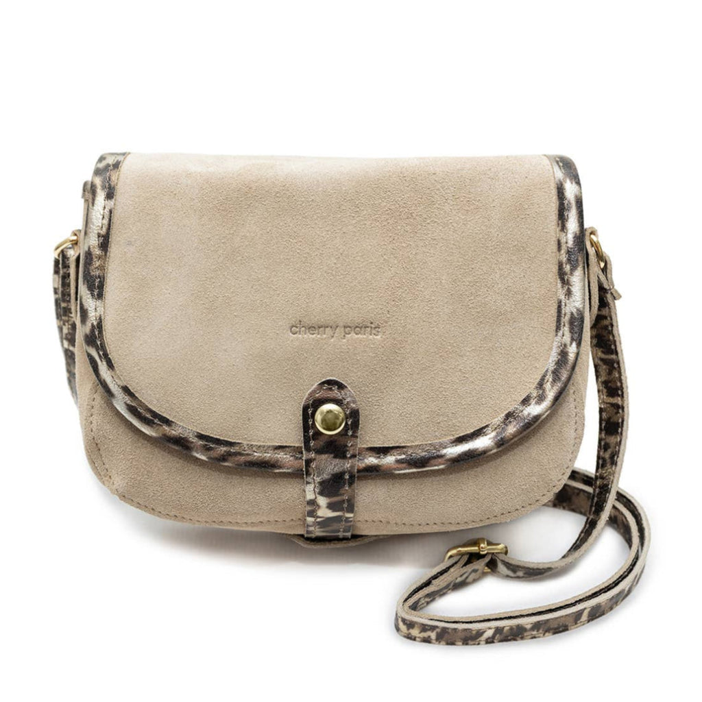 Cherry Paris Meissa Suede Bag