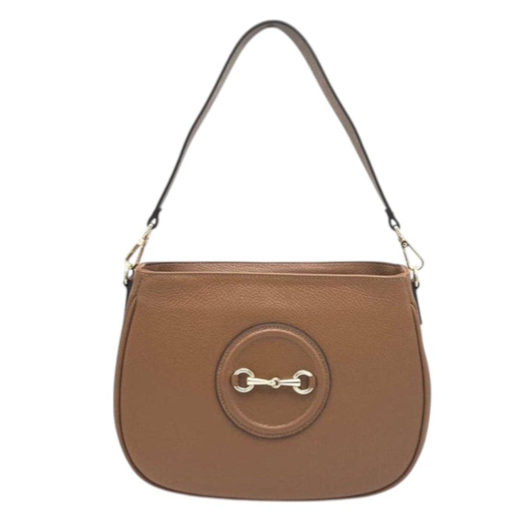 Suie Valentini Genuine Leather Shoulder Bag