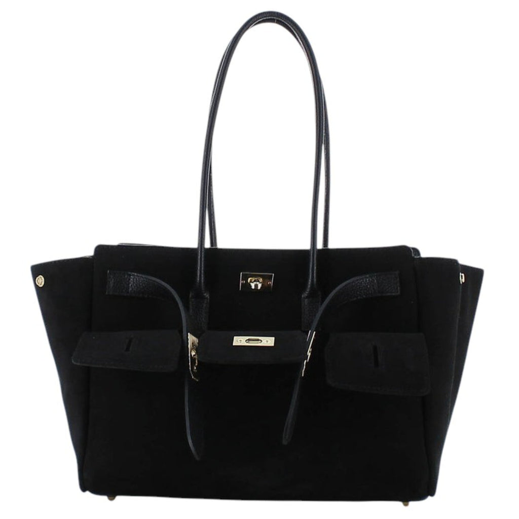 GV Italy Large Leather Shoulder Bag
