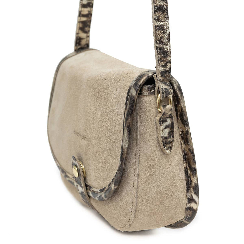 Cherry Paris Meissa Suede Bag