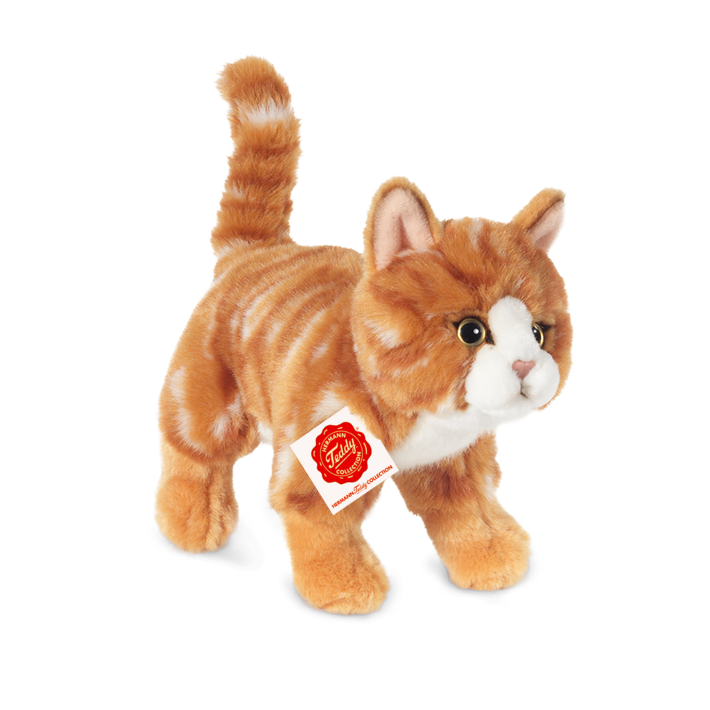Teddy Hermann Red Cat 20cm Plush Toy