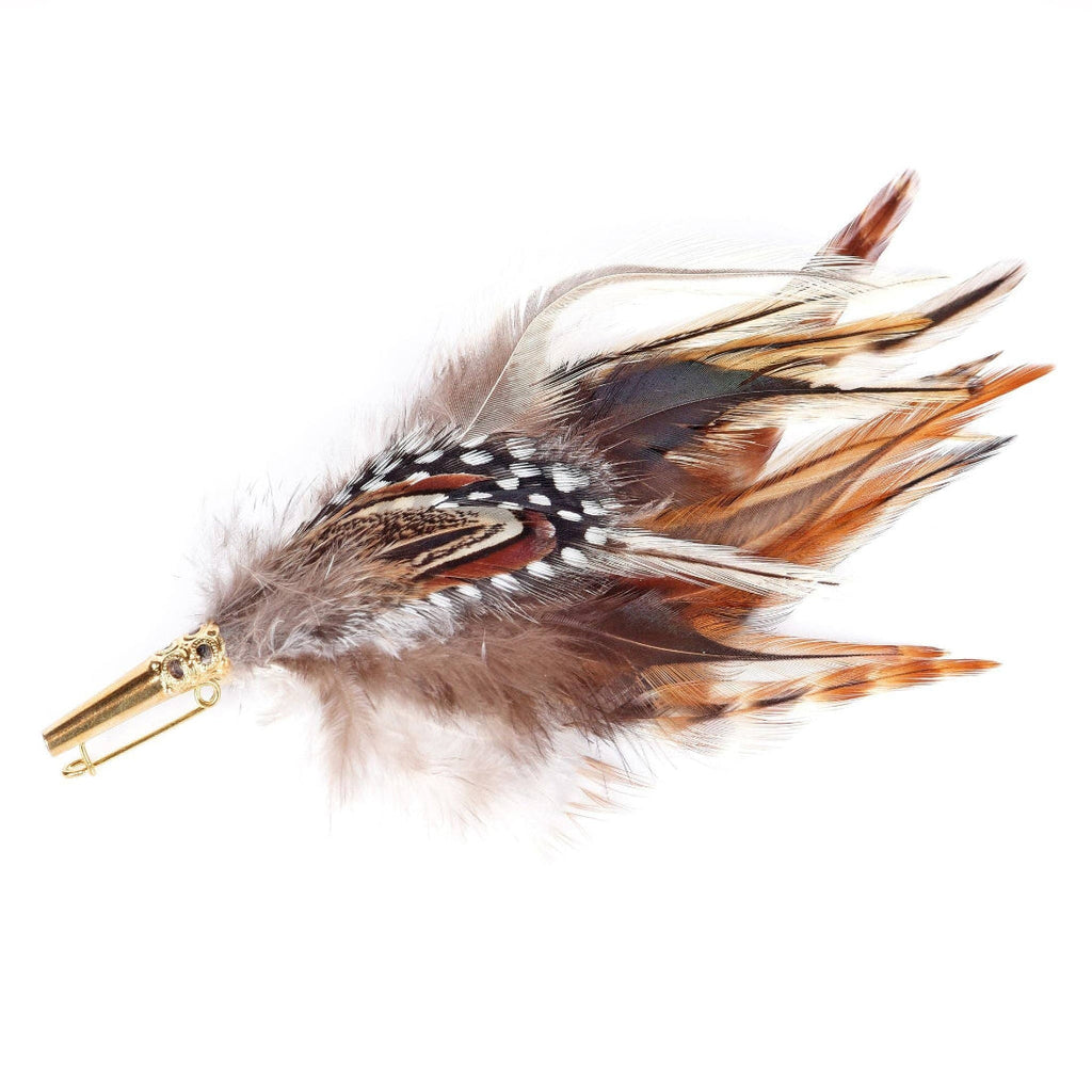 HH Spotty Feather Saddle Mount