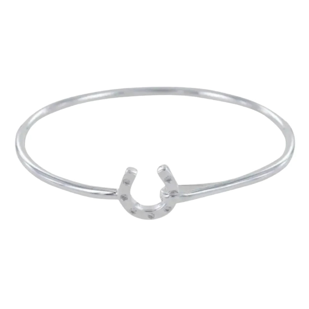 Reeves Horseshoe Pave Cuff Bracelet