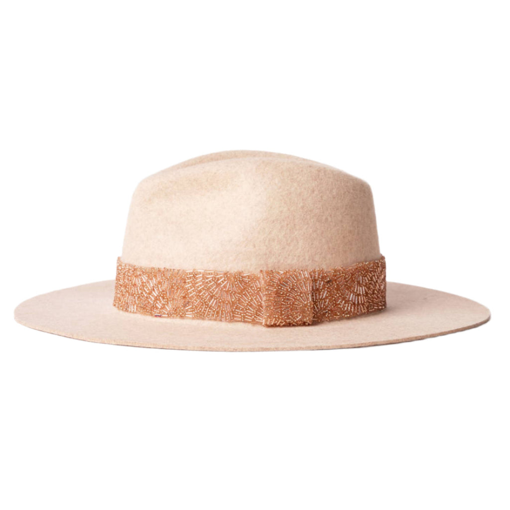 Jim Felt Hat Grey Geo Trim