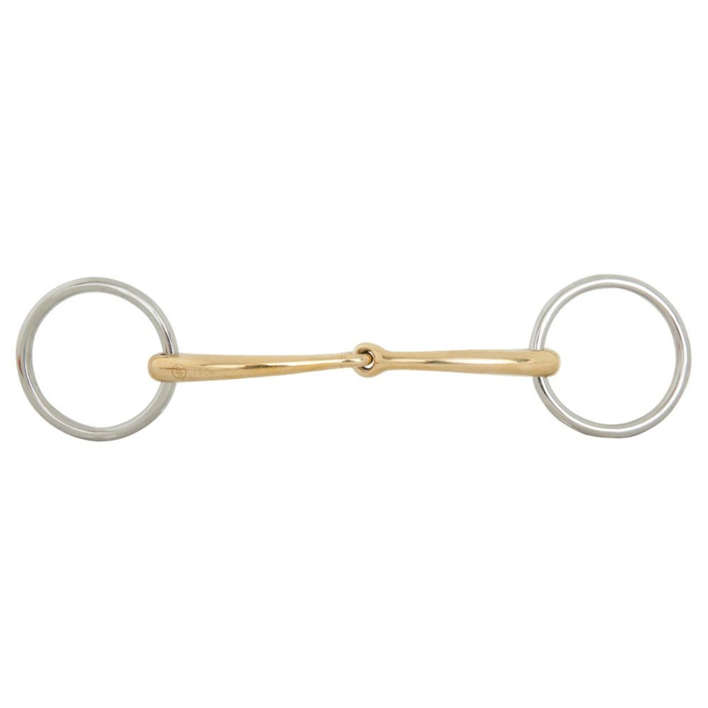 BR Single Jointed Loose Ring Bradoon Soft Contact