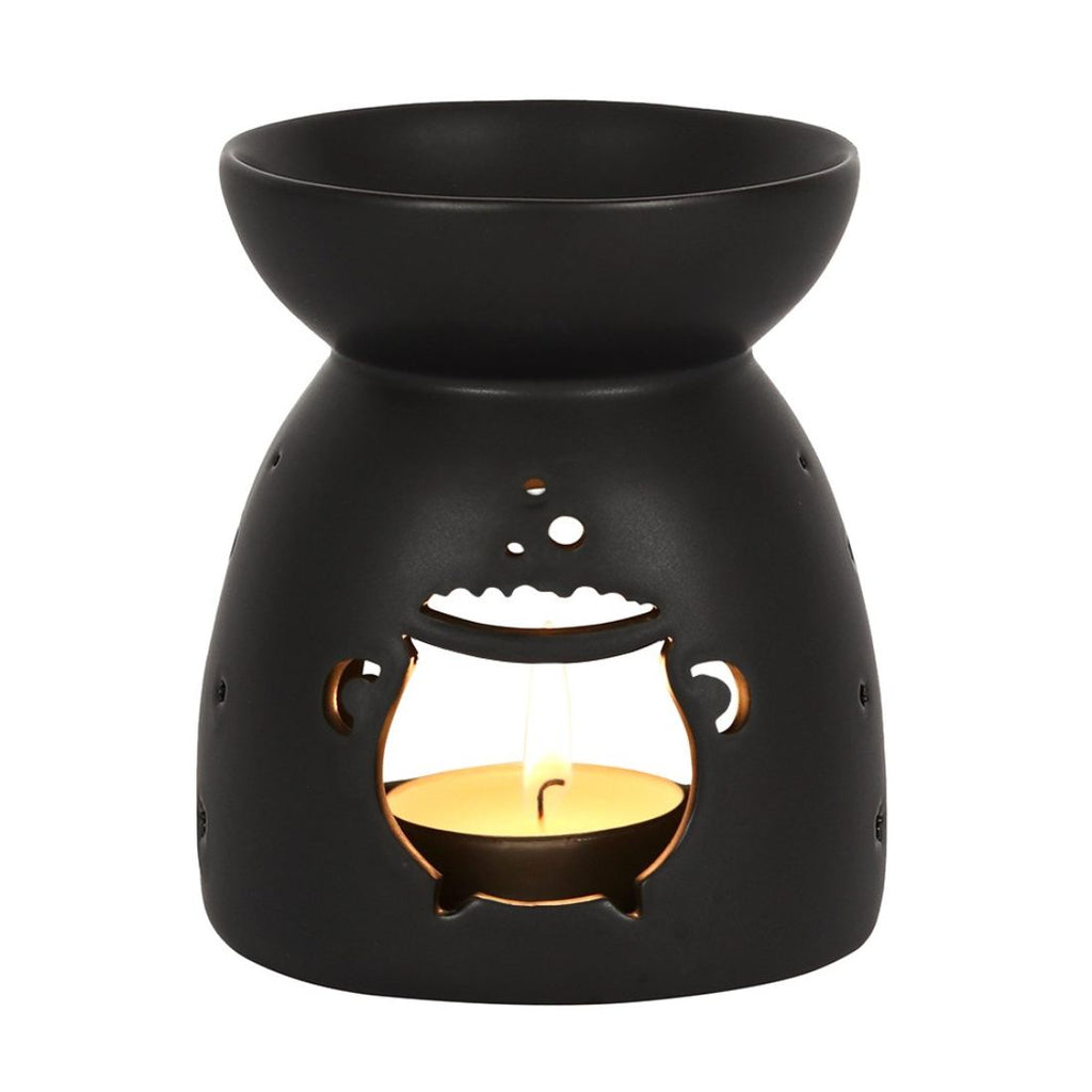 Black Cauldron Cutout Burner