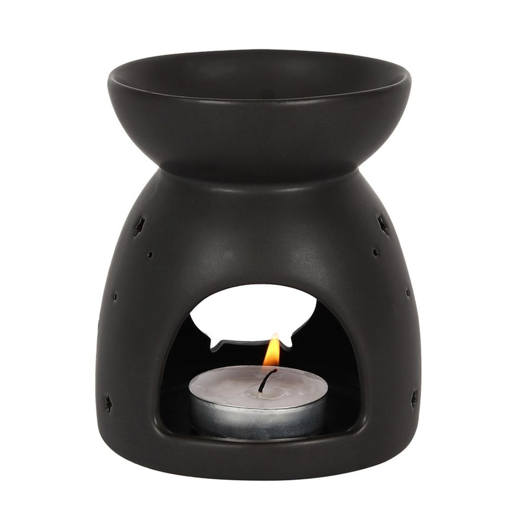 Black Cauldron Cutout Burner