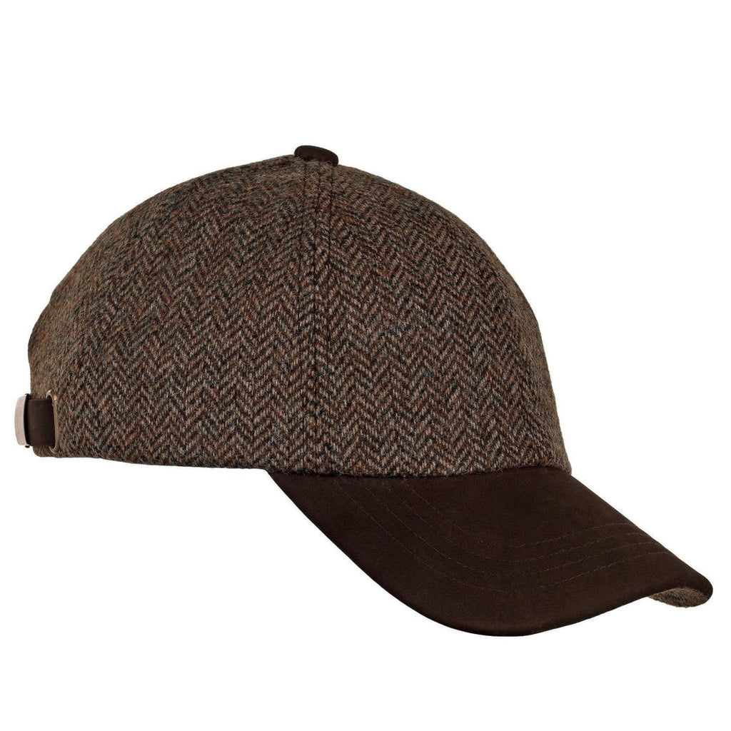 Heather Hats Sutton Tweed Baseball Cap