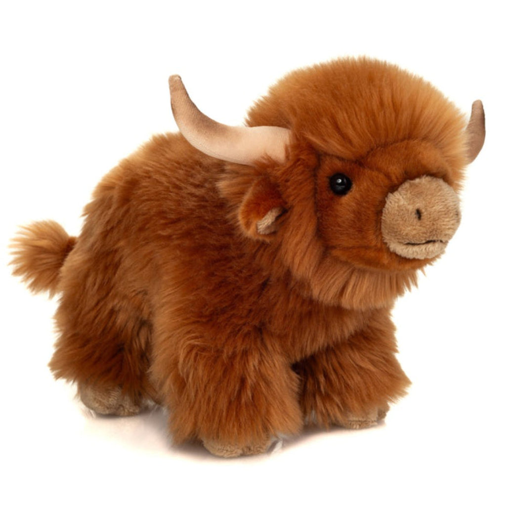 Teddy Hermann Highland Cow 28cm Plush Toy
