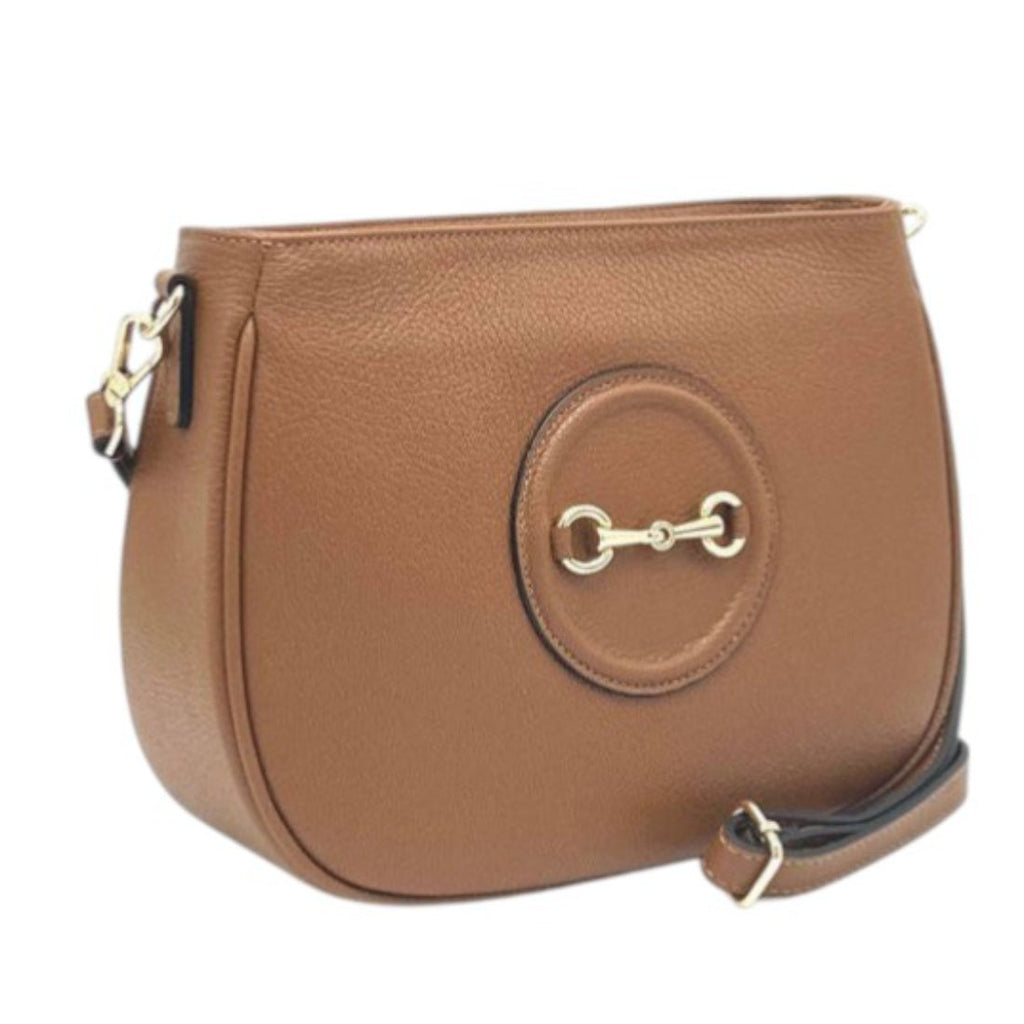 Suie Valentini Genuine Leather Shoulder Bag