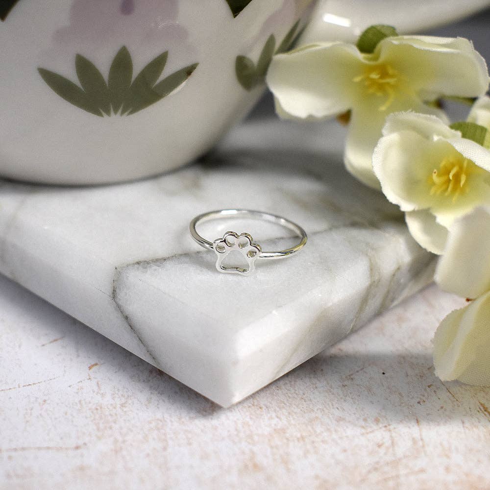 Kali Designs Matilda Paw Print Ring