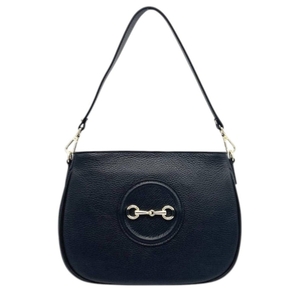 Suie Valentini Genuine Leather Shoulder Bag