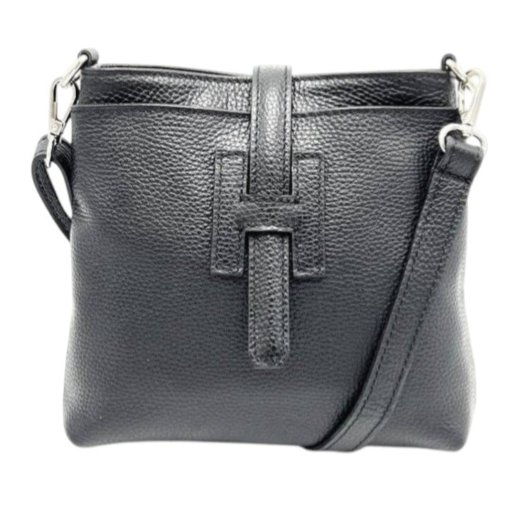 Suie Valentini Genuine Leather Shoulder Bag