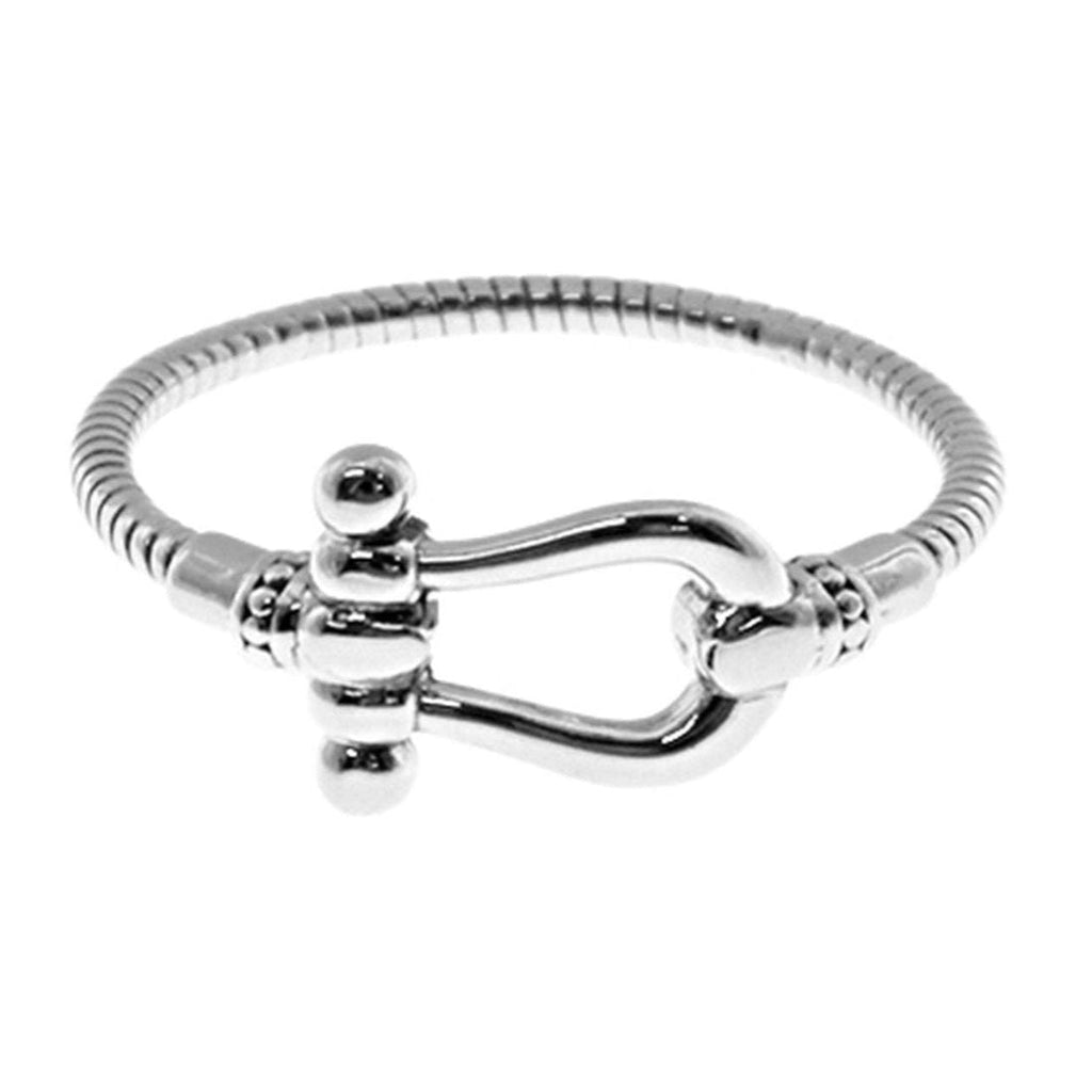 Kali Designs Cavelli Silver Clasp Ring