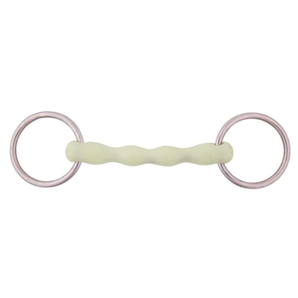 BR Mullen Mouth Loose Ring Snaffle Apple Mouth