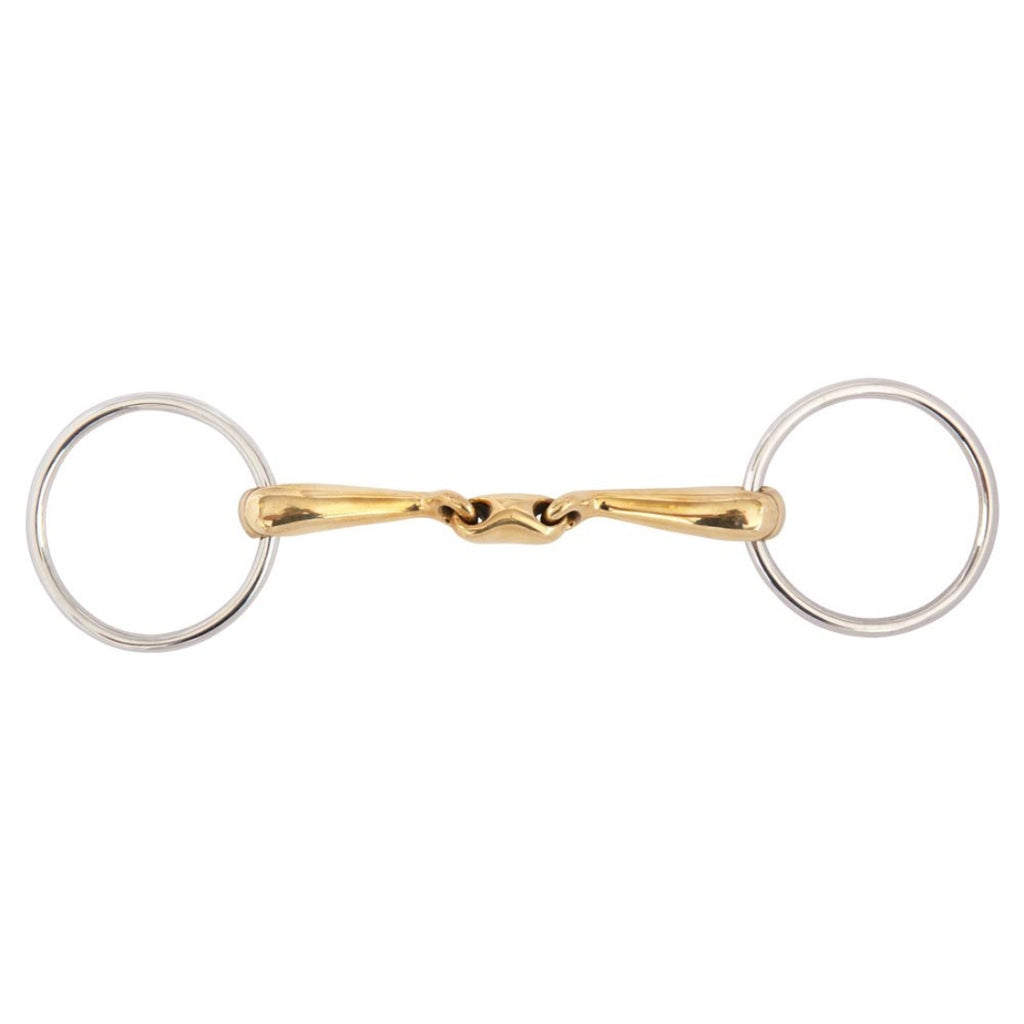 BR Double Jointed Loose Ring Snaffle