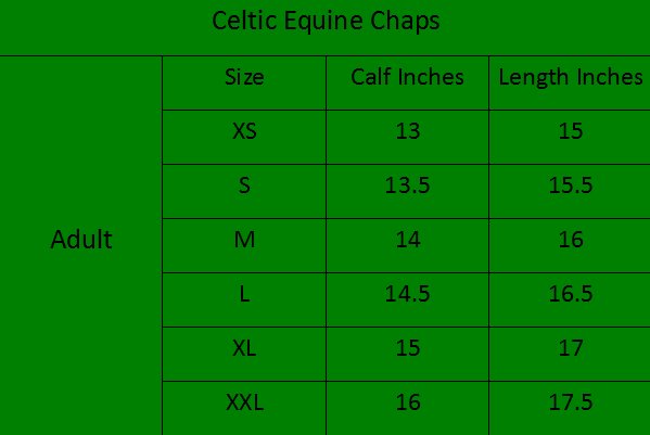 Celtic Leather Chaps